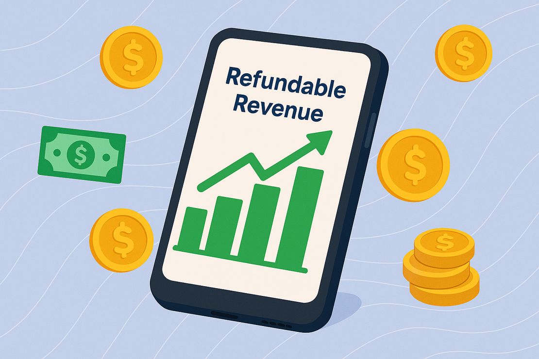 Generate additional revenue from every Refundable Booking selected.